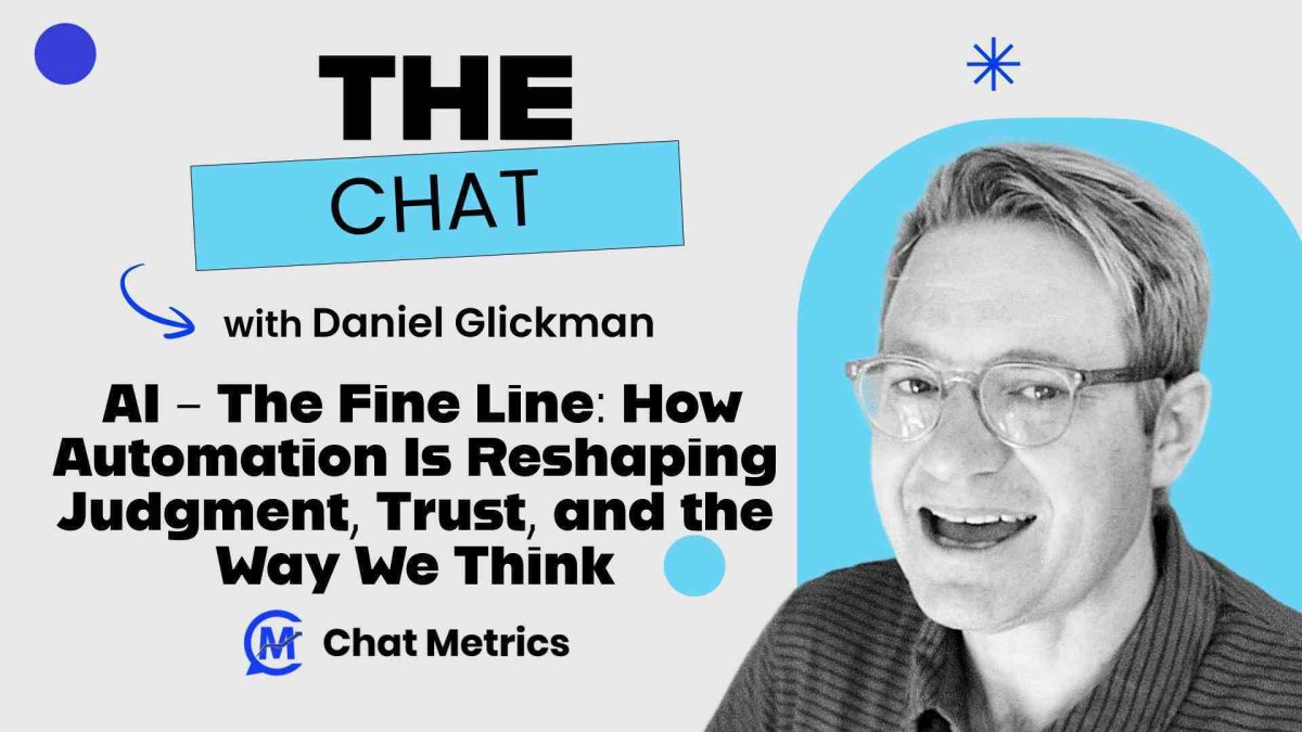 The Chat - AI - The Fine Line: How Automation Is Reshaping Judgment, Trust, and the Way We Think