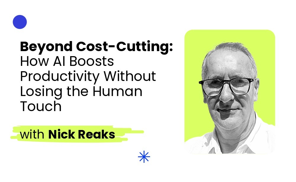 AI boosts productivity without losing the human touch